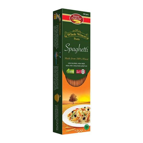 Purchase Bake Parlor Spaghetti, Whole Wheat Pasta 450gm Online at Best ...