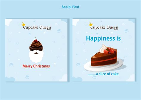 Cupcake Queen Bakery (Logo Designing and Branding) on Behance