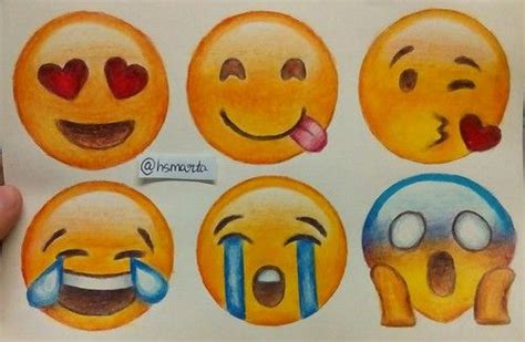 Emojis' drawing! by Okay? Okay. | We Heart It | Emoji drawing, Emoji ...