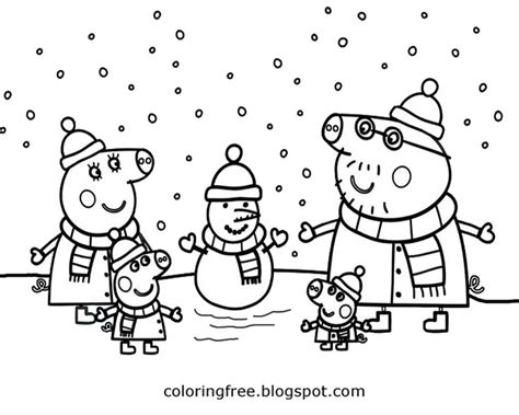 Free Coloring Pages Printable Pictures To Color Kids Drawing ideas: Cartoon Peppa Pig Printable ...