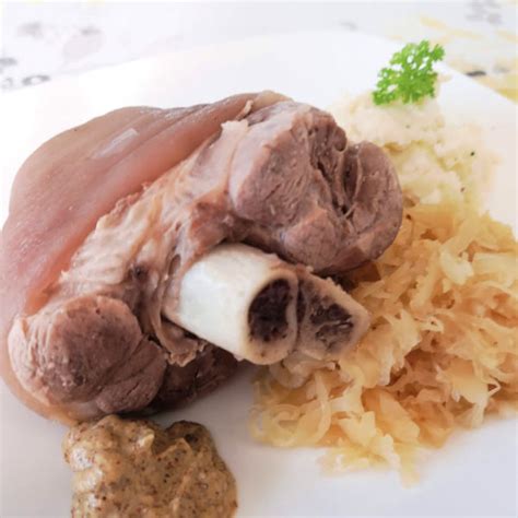 Berliner Pork Hocks and Sauerkraut – Oma's Eisbein und Sauerkraut.