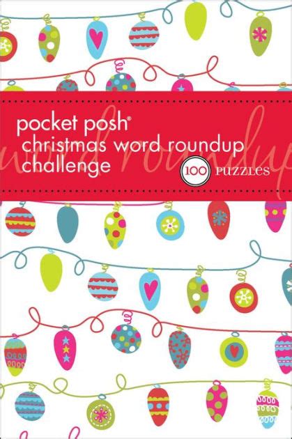 Pocket Posh Christmas Word Roundup Challenge: 100 Puzzles by The Puzzle ...