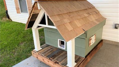 30 Best DIY Outdoor Cat House Plans Cat House Diy, Outdoor Cat House ...