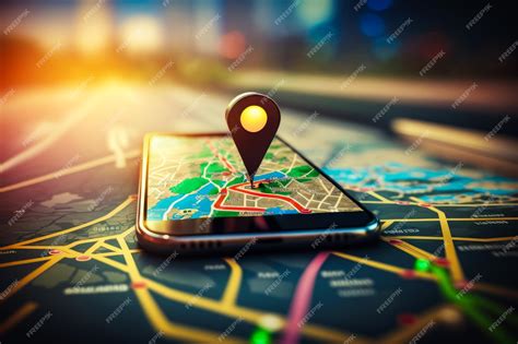 Premium Photo | An image of smartphone with gps on it Generative AI