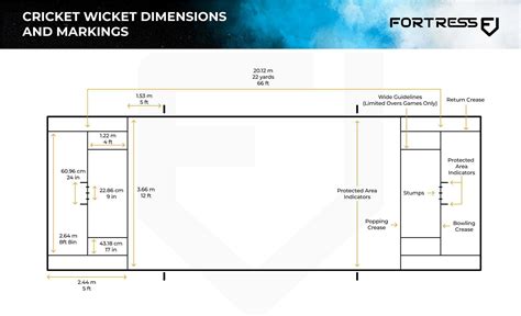 Cricket Pitch Markings & Size Guide | Net World Sports