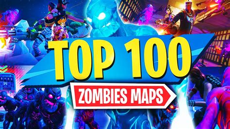 TOP 100 Best ZOMBIES Maps In Fortnite Creative | Fortnite Zombies Map ...