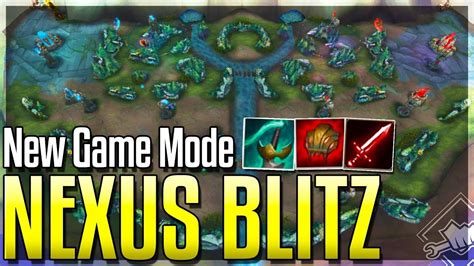 NEW GAME MODE: NEXUS BLITZ!! New Map, Items & MORE! Nexus Blitz Gameplay - League of Legends ...