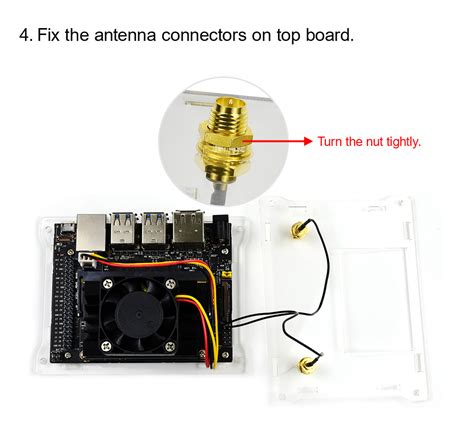 Acrylic Case (Type A) for the Jetson Nano Developer Kit