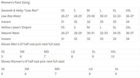 Scorpion Helmets and ExoWear Size Charts