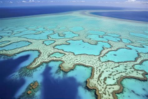 Great Barrier Reef - Aerial View 22151886 Stock Photo at Vecteezy