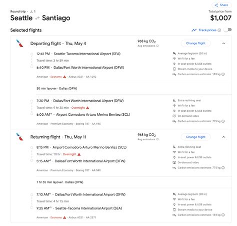 Premium economy and AAdvantage deals to Santiago, Chile - The Points Guy