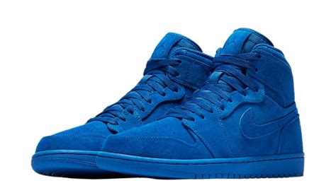 Look For The Air Jordan 1 High Blue Suede Now • KicksOnFire.com