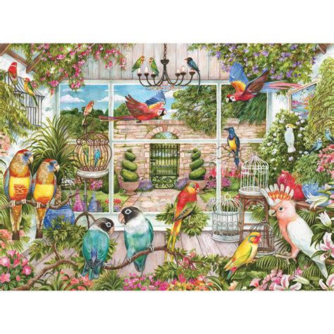 Bird House 1000 Piece Jigsaw Puzzle | Bits and Pieces