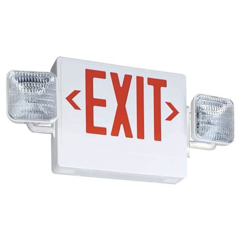 Lithonia Lighting Contractor Select Thermoplastic LED Emergency Exit ...