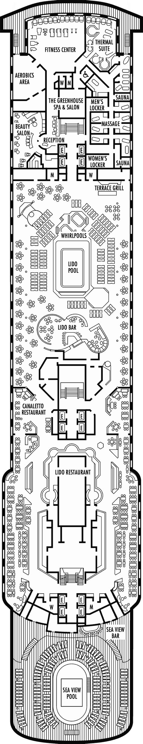 Volendam Deck Plans