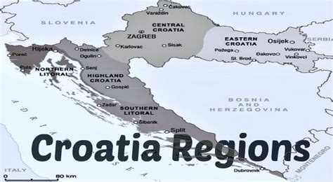 Everything You Need to Know about the Five Croatia Regions - Croatia Wise