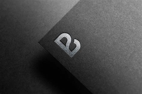 Logo Mockup 3D Wall | Logo mockup, Paper mockup, Black paper