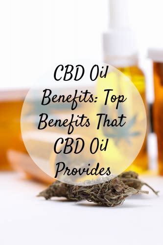 CBD Oil Benefits: Top Benefits That CBD Oil Provides - Mom and More