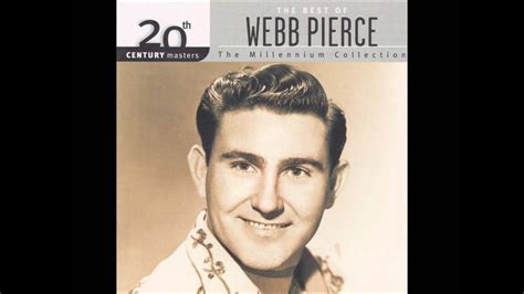 WEBB PIERCE There Stands The Glass - YouTube