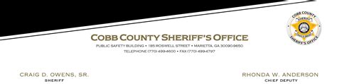 Cobb Sheriff Inmate Search