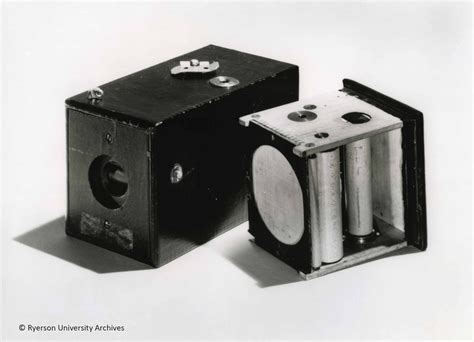 Ryerson Archives & Special Collections | Photographer camera, Kodak ...