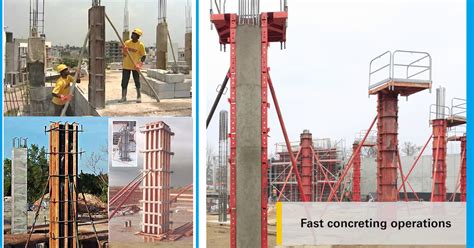 how to make the column shuttering? Concrete column formwork - FantasticEng