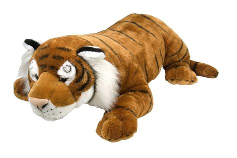 Jumbo Plush Cuddlekins Tiger | Tiger stuffed animal, Realistic stuffed ...