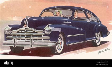 1948 Pontiac Silver Streak Stock Photo - Alamy