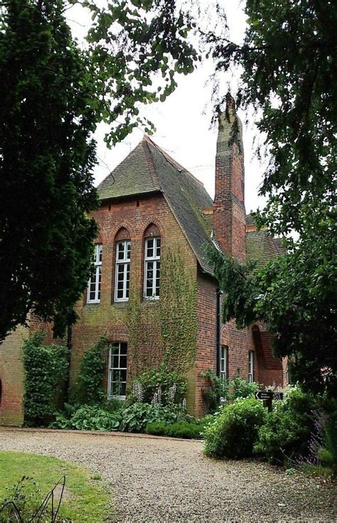 Red House (1859), Bexleyheath. Designed by Philip Webb for William Morris. Edwin Lutyens ...