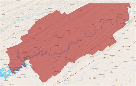 Tennessee Hawkins County - AtlasBig.com