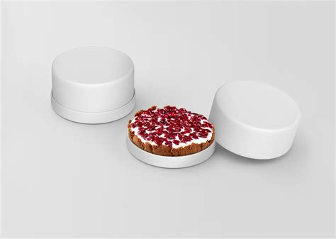 Cake Packaging Box Free Mockup — Free Mockup World