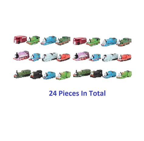 Thomas the Train Party Favor Cake Toppers 24 Piece Toy Figure Set ...