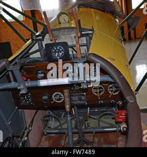 Fokker D. VII, cockpit Stock Photo - Alamy