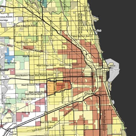 Collection of Chicago (North Lawndale) maps - Bike Lab