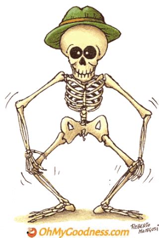 Dancing Skeleton ecard | Funny eCards | OhMyGoodness ecards