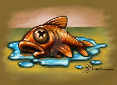 Little Dead Goldfish by ThirtyFiveThousand on DeviantArt