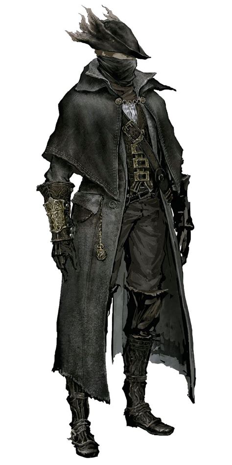 Hunter Attire from Bloodborne | Bloodborne concept art, Bloodborne art, Bloodborne cosplay