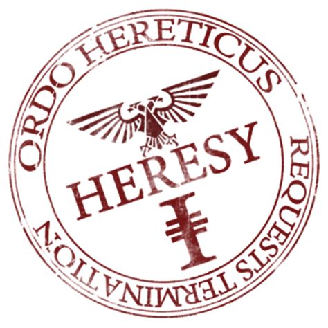 Original Heresy Stamp | Heresy | Know Your Meme