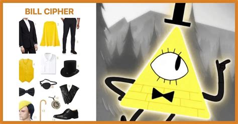 Dress Like Bill Cipher Costume | Halloween and Cosplay Guides