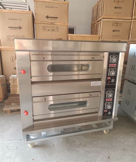 heavy duty commercial bakery oven, 2 decker gas oven, gas-fed bakery equipment | Lazada PH