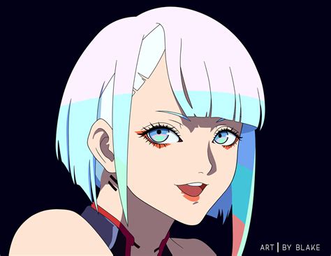 ArtStation - Lucy - Cyberpunk Edgerunner (Fanart)