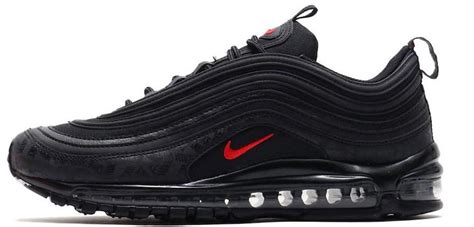 Nike Air Max 97 Black / University Red Reflective – Soldsoles