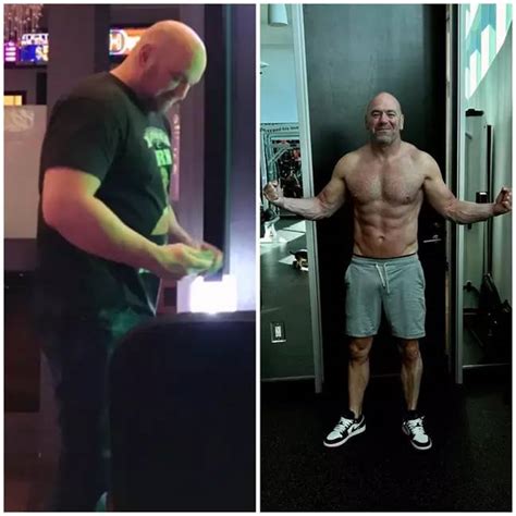 Dana White shows off fasting body transformation after being warned he ...