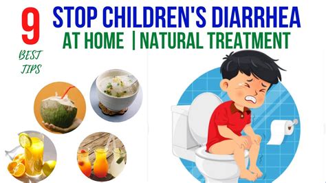 9 Home Treatments For Children's Diarrhea | How To Stop Diarrhea at Home Fast - YouTube