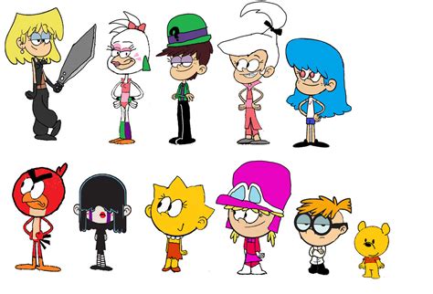 Loud house characters as other characters 2 by 2001gamer on DeviantArt