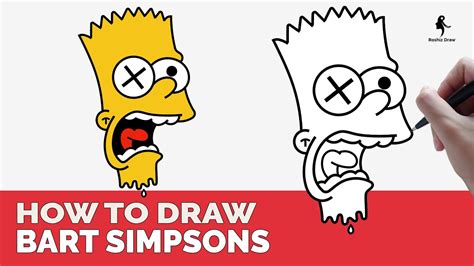 HOW TO DRAW BART SIMPSONS EASY - YouTube