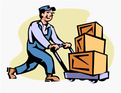 Shipping And Receiving Clerk Clipart , Png Download - Shipping And Receiving Cartoon , Free ...