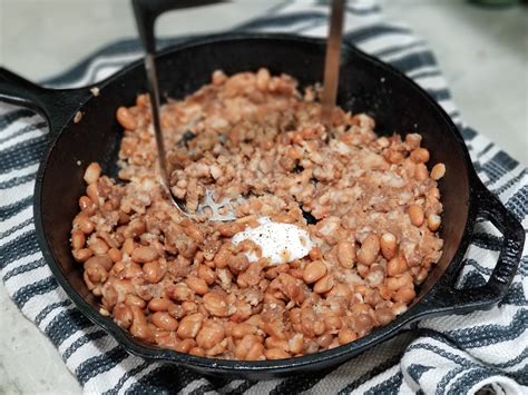 Refried Beans | Using Canned Beans and Lard | A Farm Girl in the Making