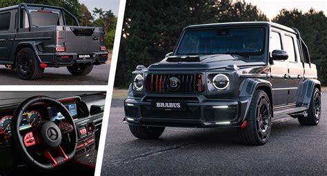 Le Nouveau Brabus P 900 Rocket Edition Est Un Pick-up G-Wagen Insensé ...