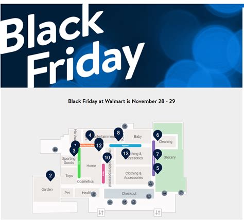 Walmart Has Released its Black Friday Store Maps | BlackFriday.com